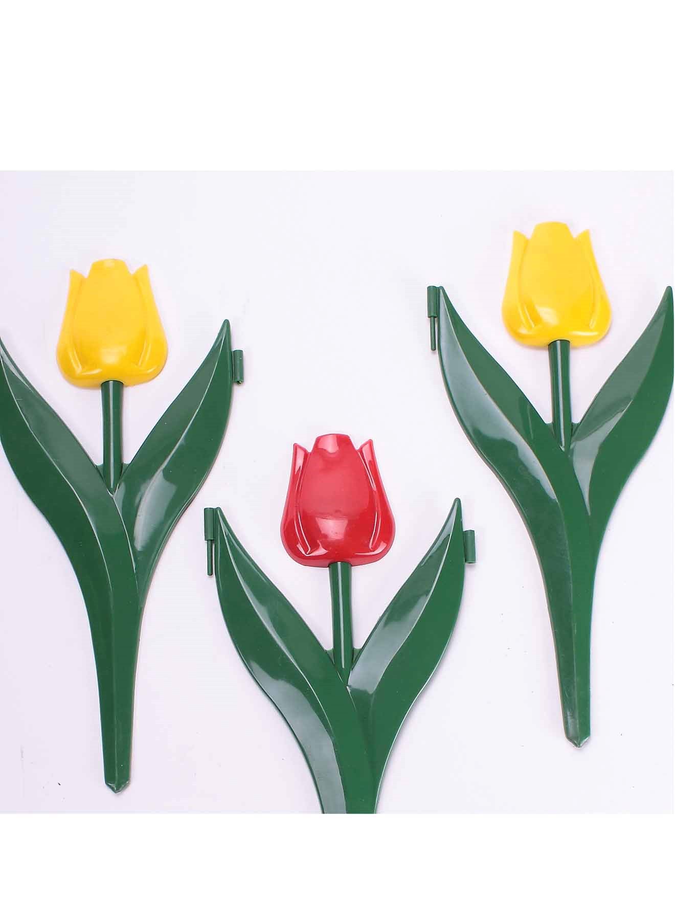 Lot de 12 tulipes artificielles