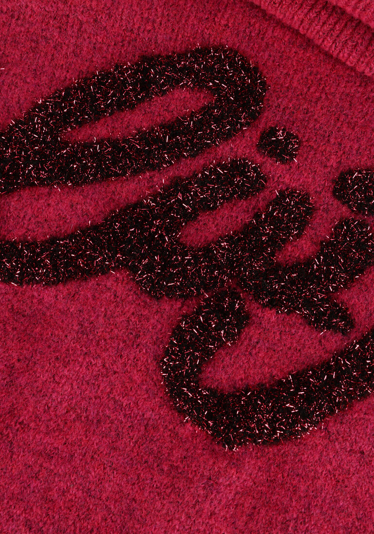 LIU JO roze liu jo coltrui maglia chiusa m/l lj logo glam