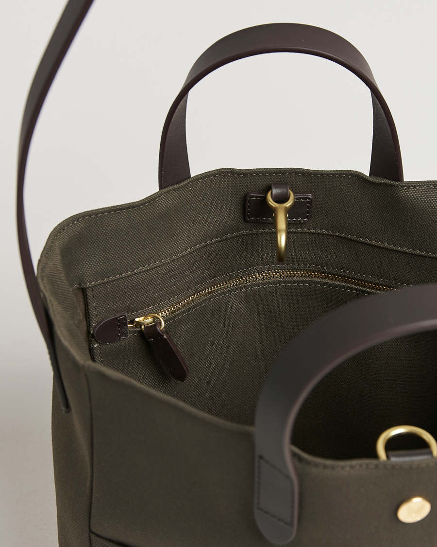 Mismo M/S Field Tote Army/Dark Brown