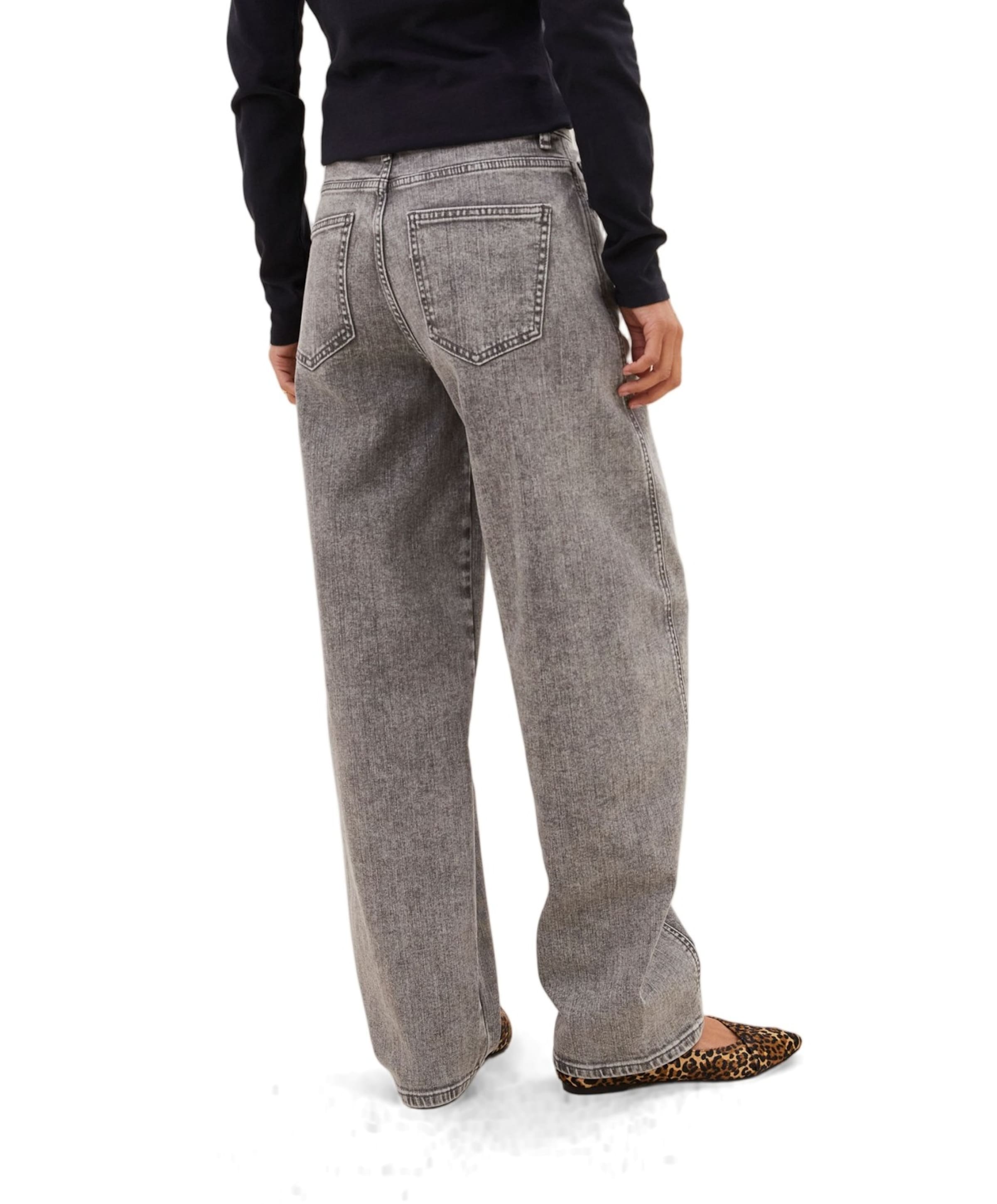 by-bar begum grey jeans dames jeans grijs