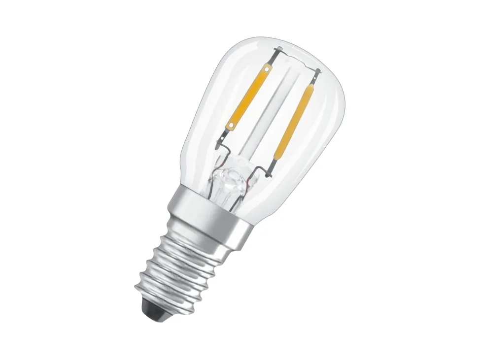 OSRAM SPECIAL - LED-filament-lyspære - form: T26 - klar finish - E14 - 2.8 W (tilsvarende 25 W) - klasse F - varmt hvidt lys - 2700 K