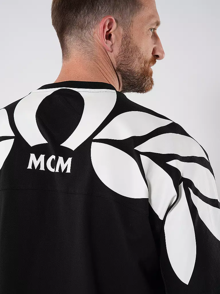 MCM T-Shirt  schwarz