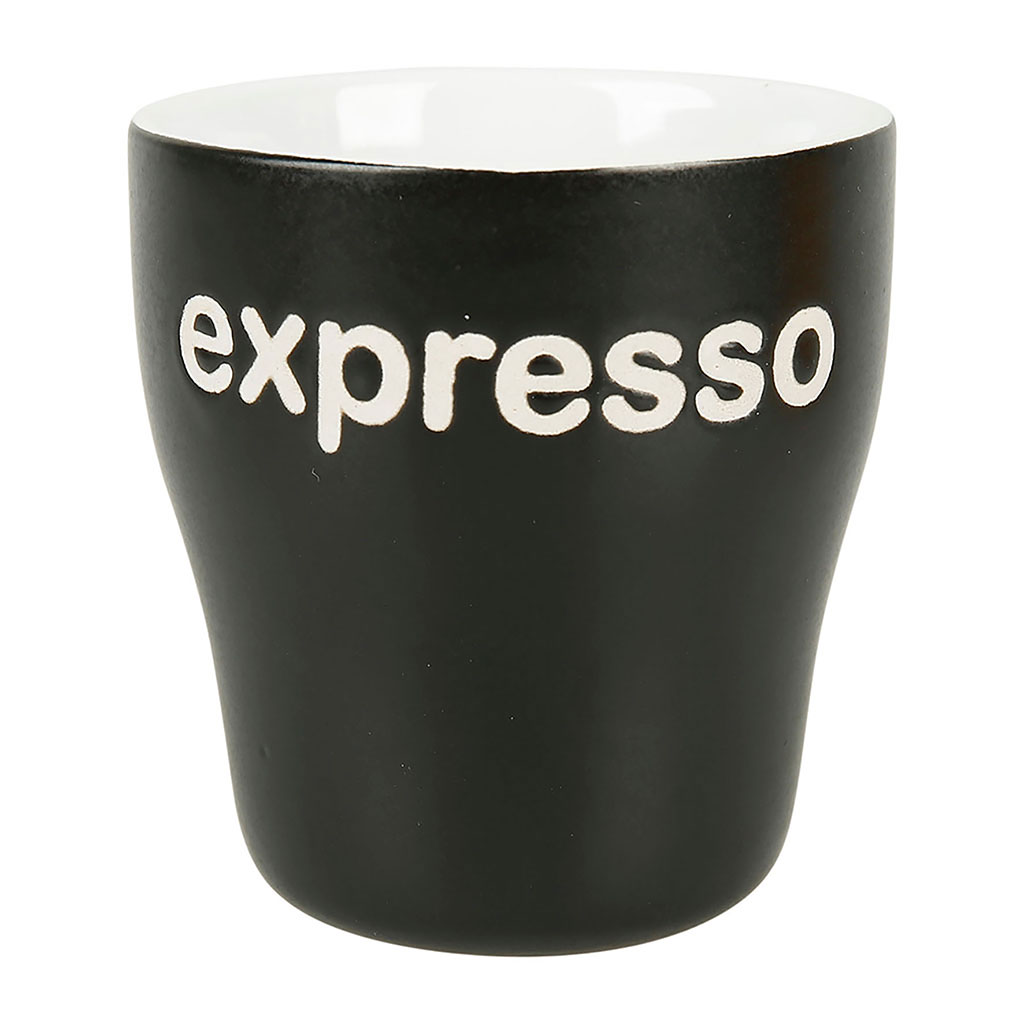 Gobelet grès EXPRESSO noir 11cl