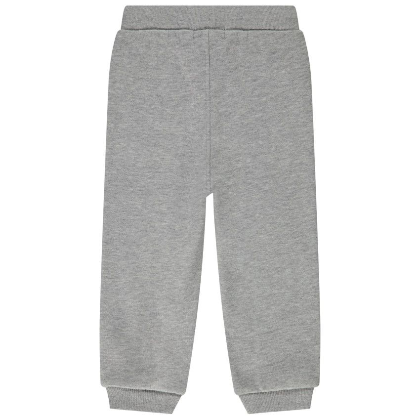 Jogging en molleton uni pour bébé garçon - Gris chiné