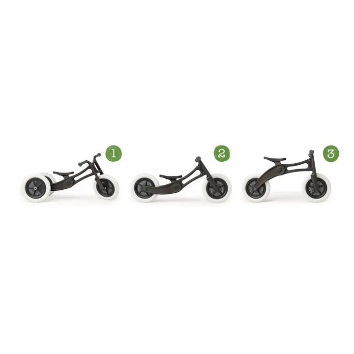 Wishbone Draisienne Recycled 3 en 1 | Gris clair