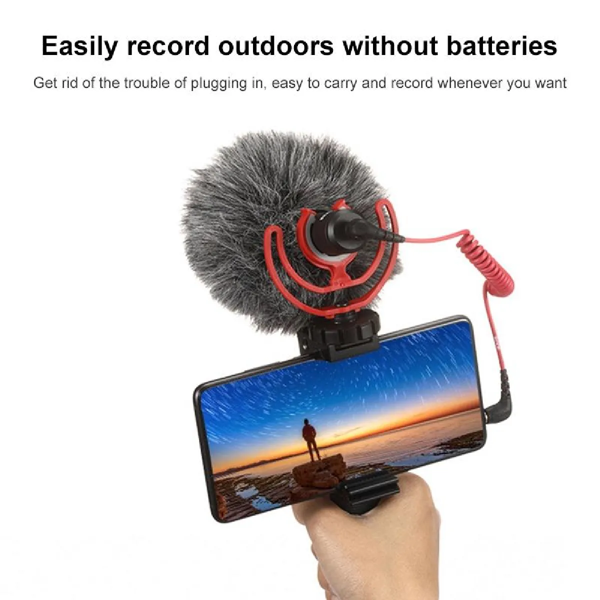 Yonis Microphone Shotgun Vidéo