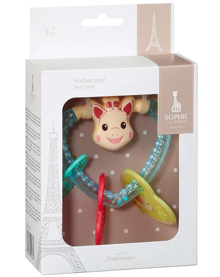Rassel HERZRASSEL SOPHIE LA GIRAFE® in bunt