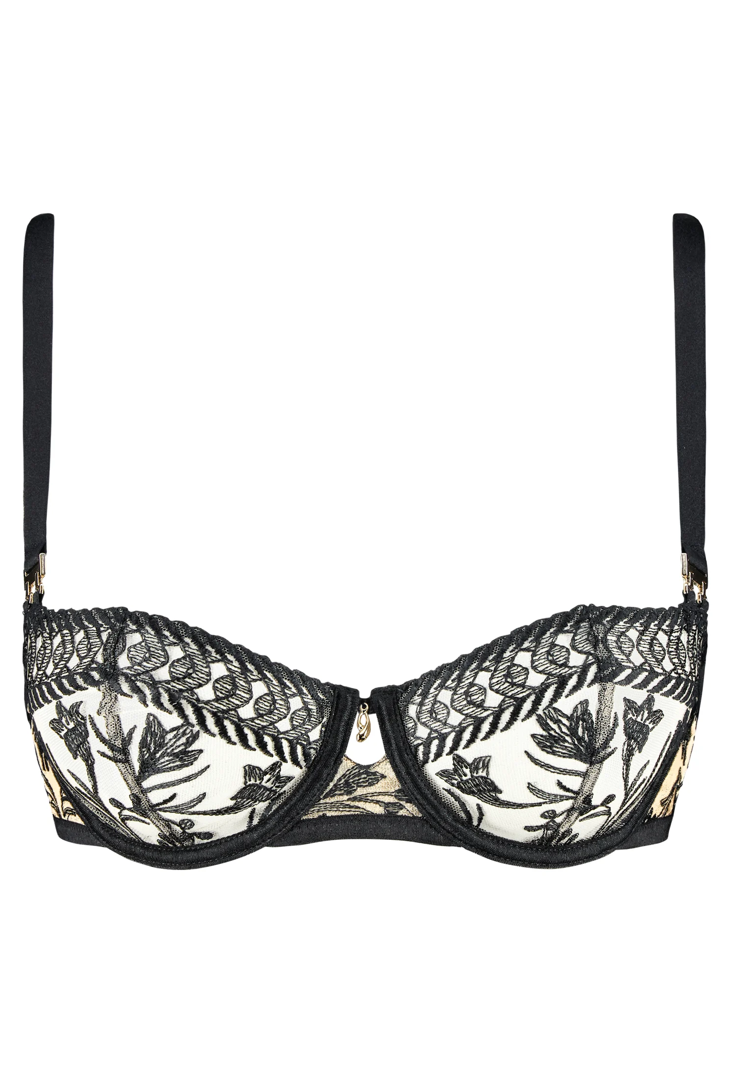 MAGNETIC SPELL - Soutien-gorge corbeille | Noir