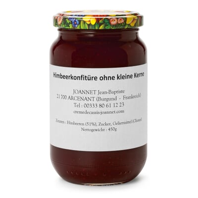 Himbeerkonfitüre aus dem Burgund