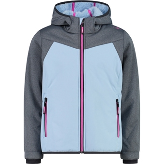CMP Girls Highloft Hood Softshelljacke Skylight Kinder