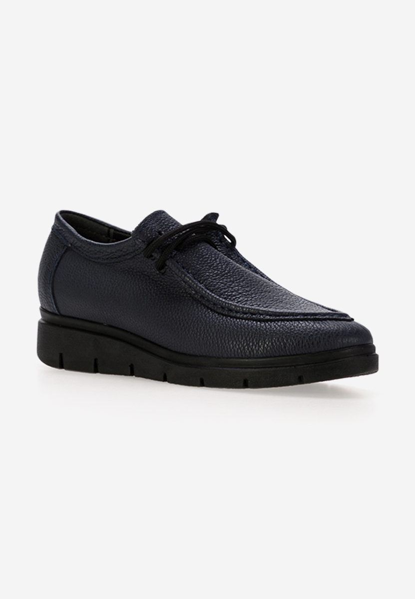 Chaussures casual femme en cuir bleus Osuna