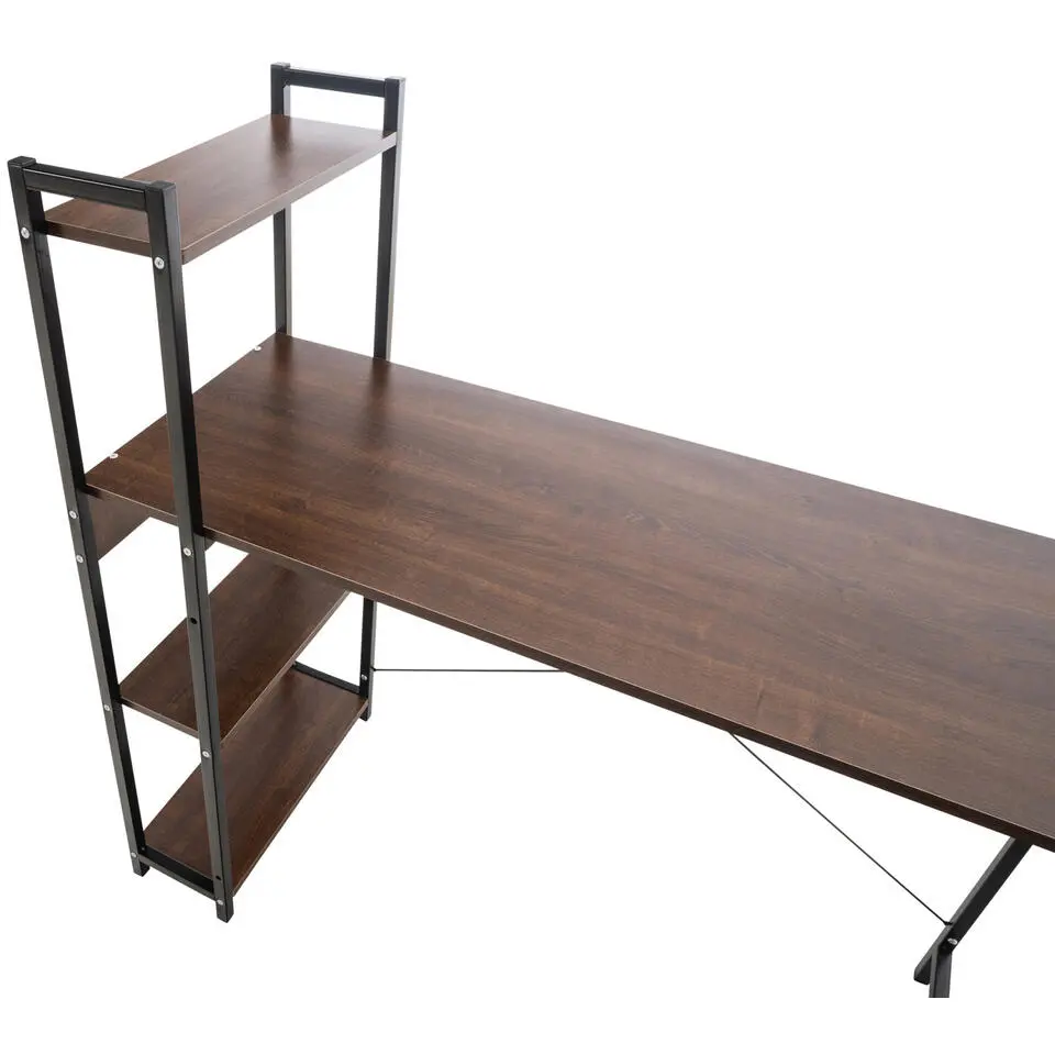 CLP Bureau Poe 111x120x44 cm - walnoot