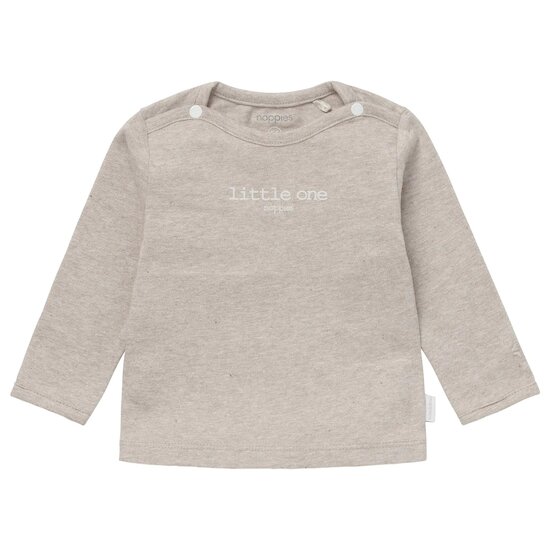 T-shirt manches longues Hester   Taupe        de               Noppies