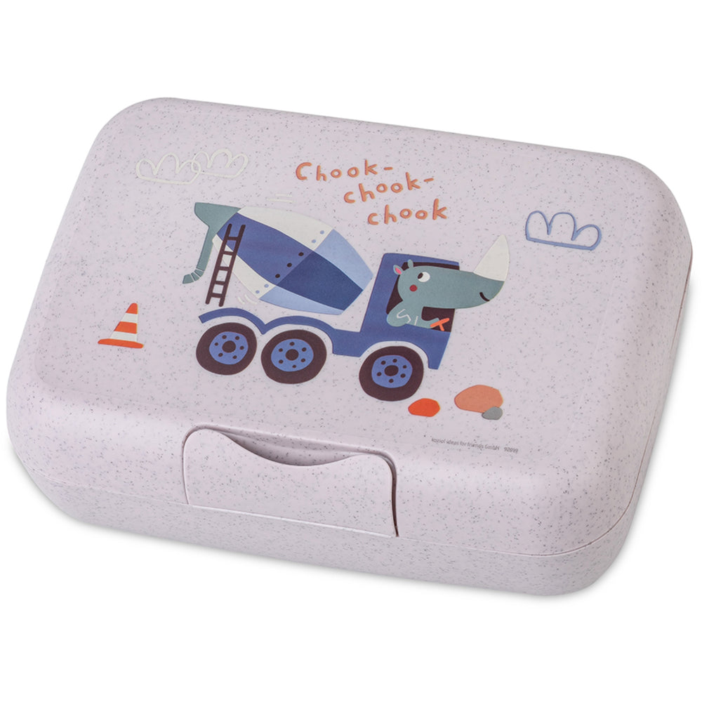 Køb Koziol Organic Purple Grey Lunch Box Med Separat Skål Candy L Trucks