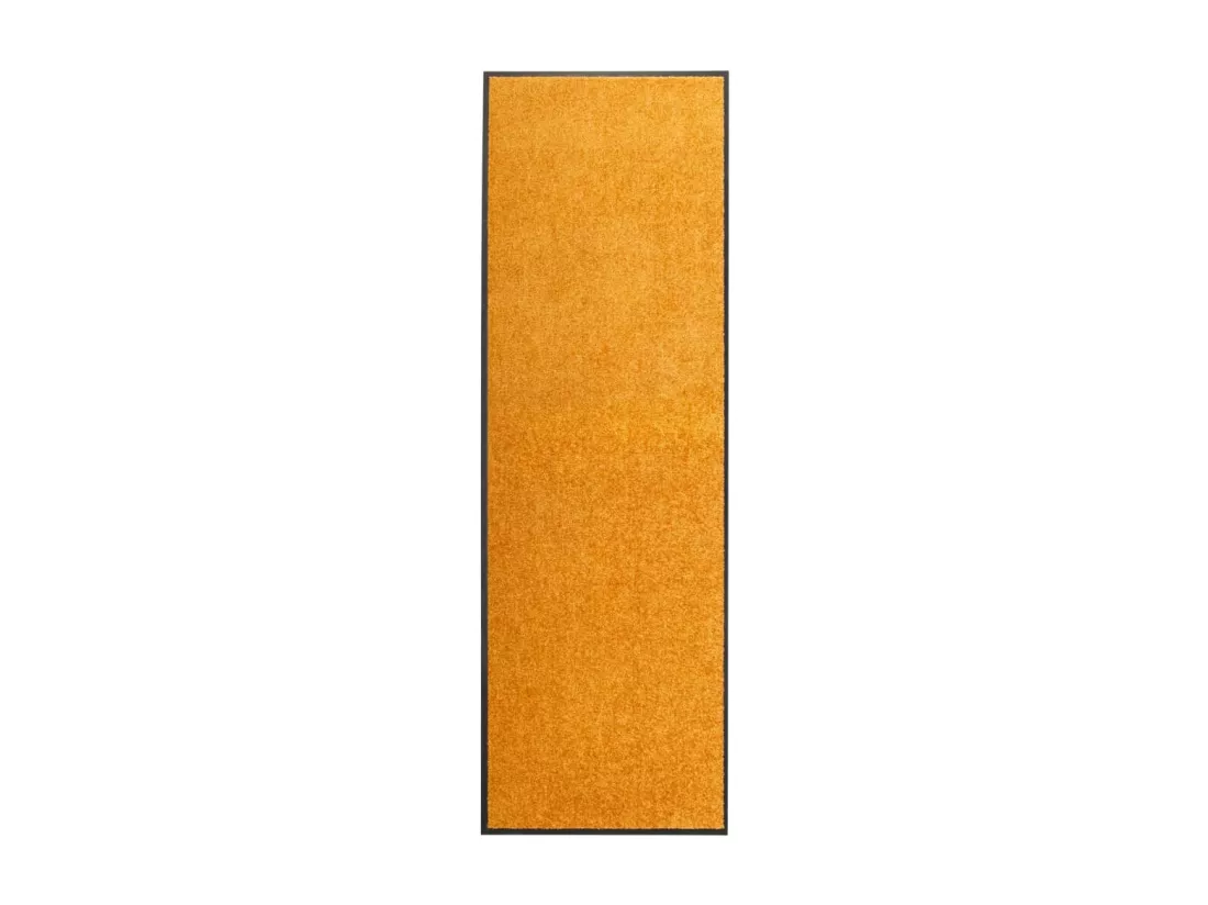 Paillasson lavable Orange 60x180 cm