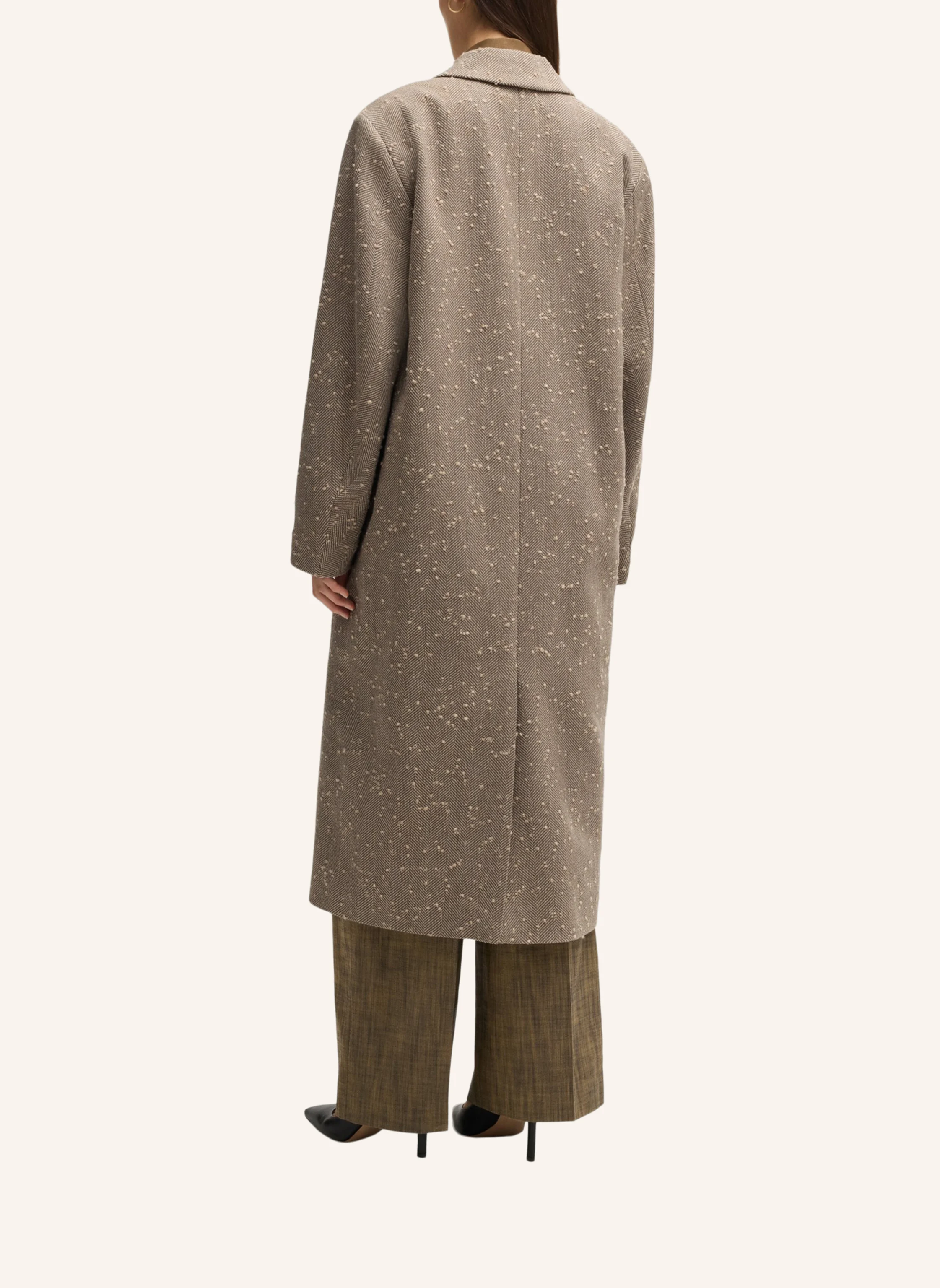 BOSS Klassischer Mantel CARUND1 Regular Fit