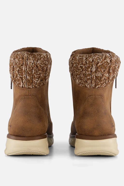 Skechers Synergy Zip Enkellaarsjes bruin