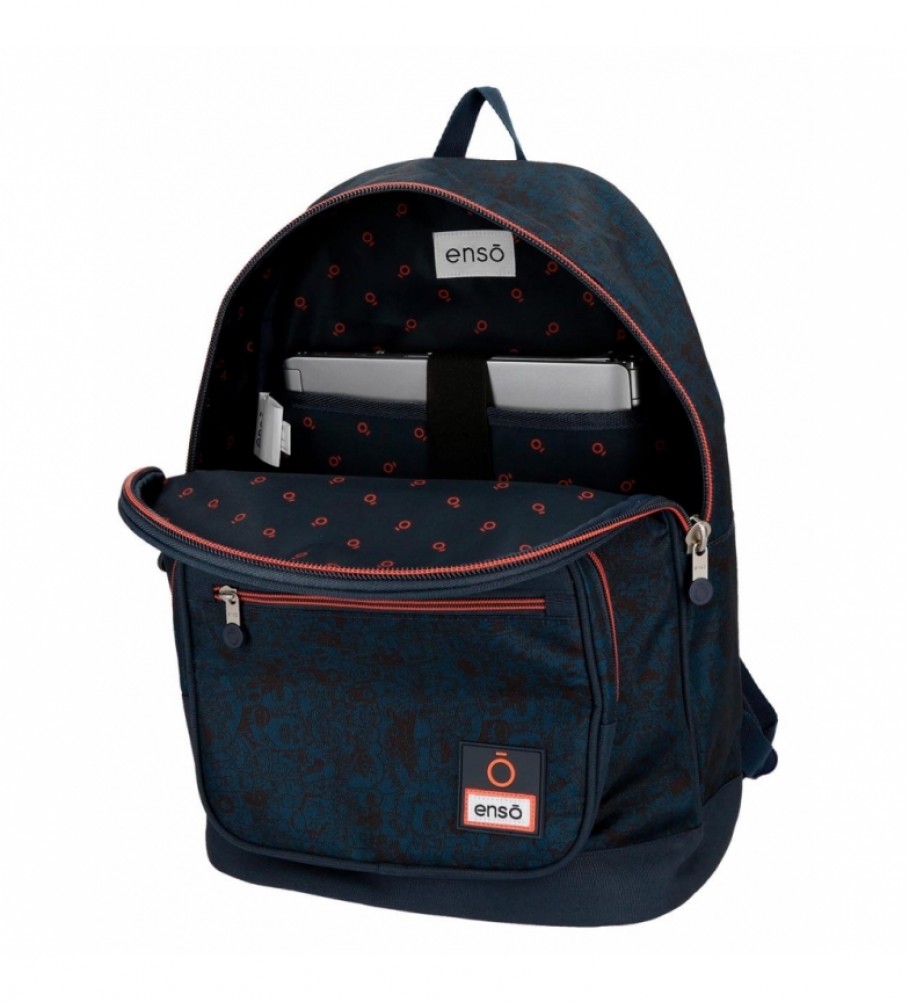 Mochila Enso Monsters 44cm com carrinho náutico