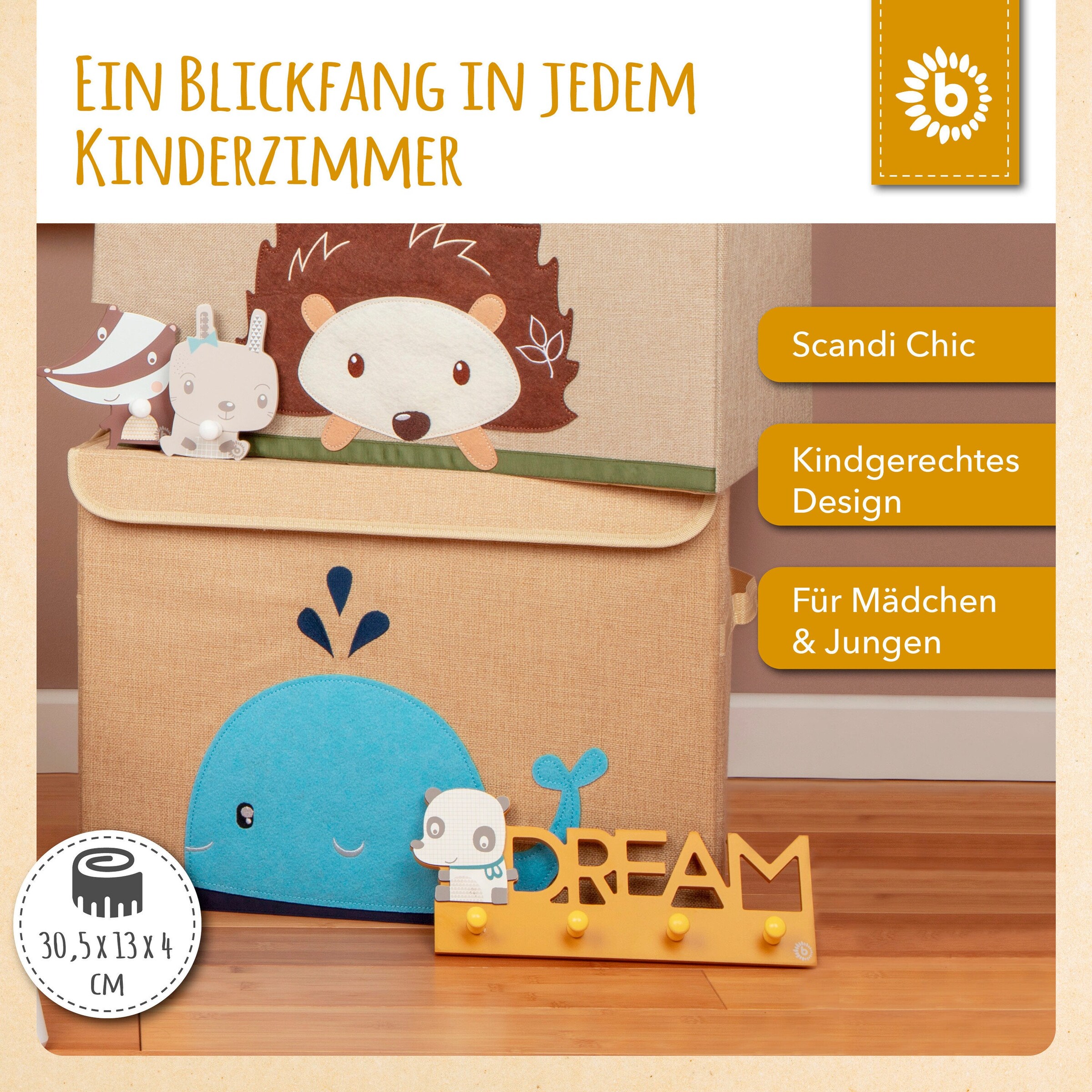 Bieco Garderobe Kinder Dream Gelb