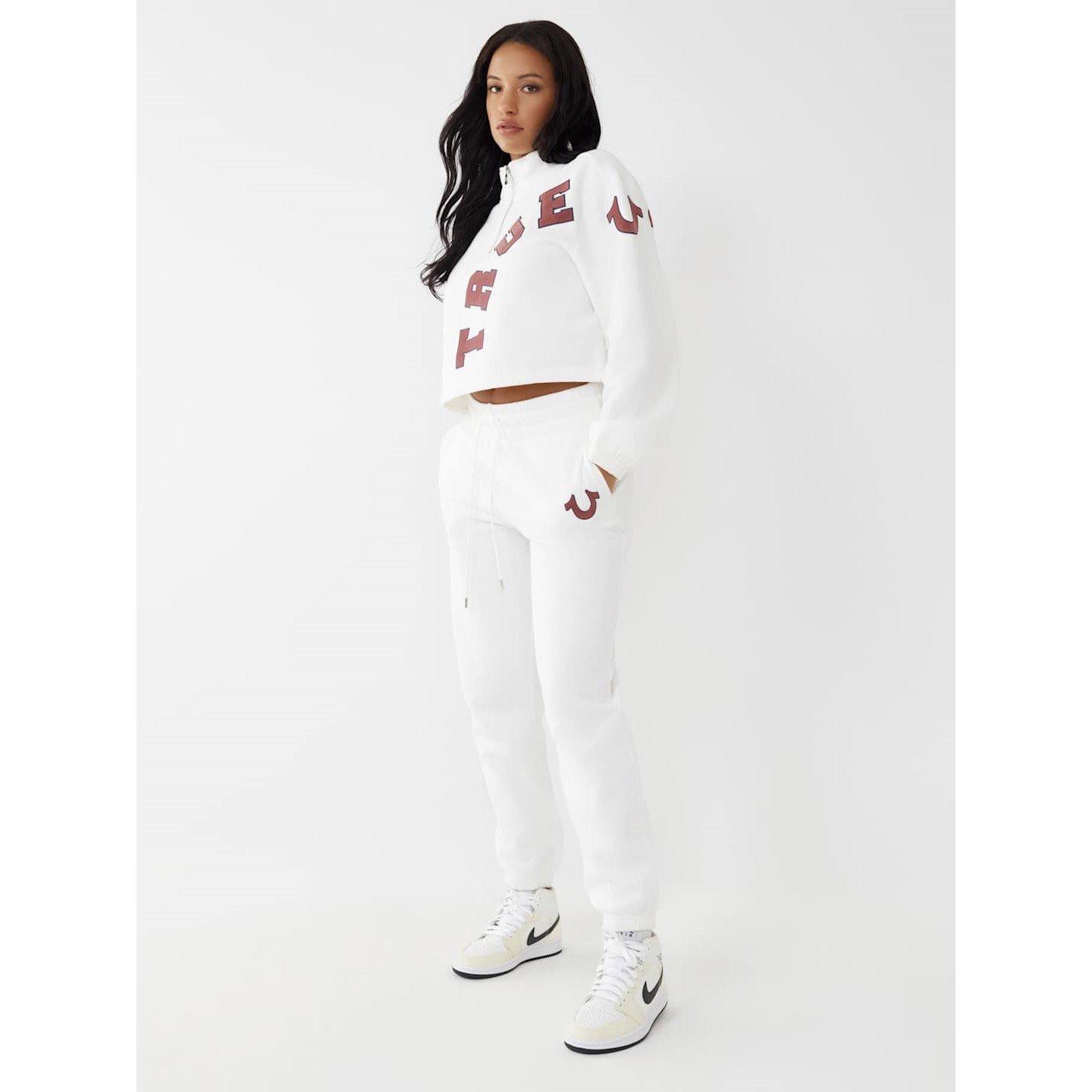 True Religion TR Half Zip Sweater Womens