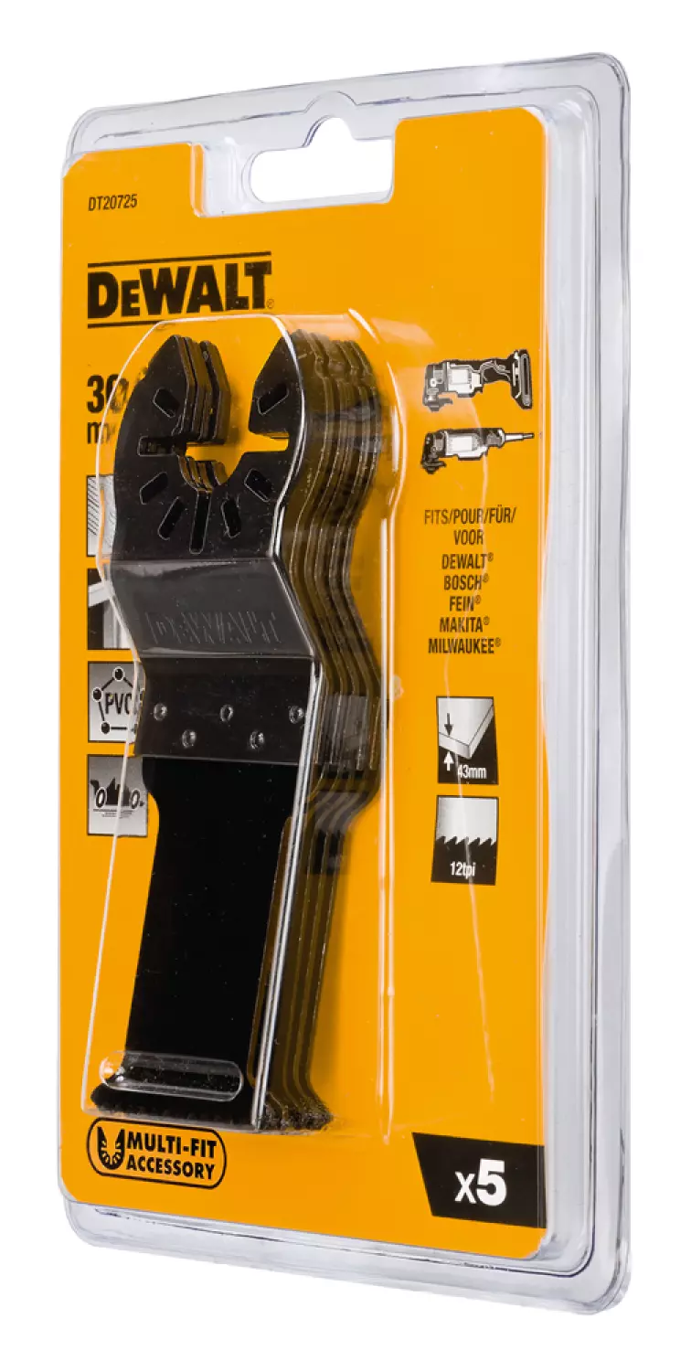DeWALT DT20725 HCS invalzaagblad - 31mm (5st)