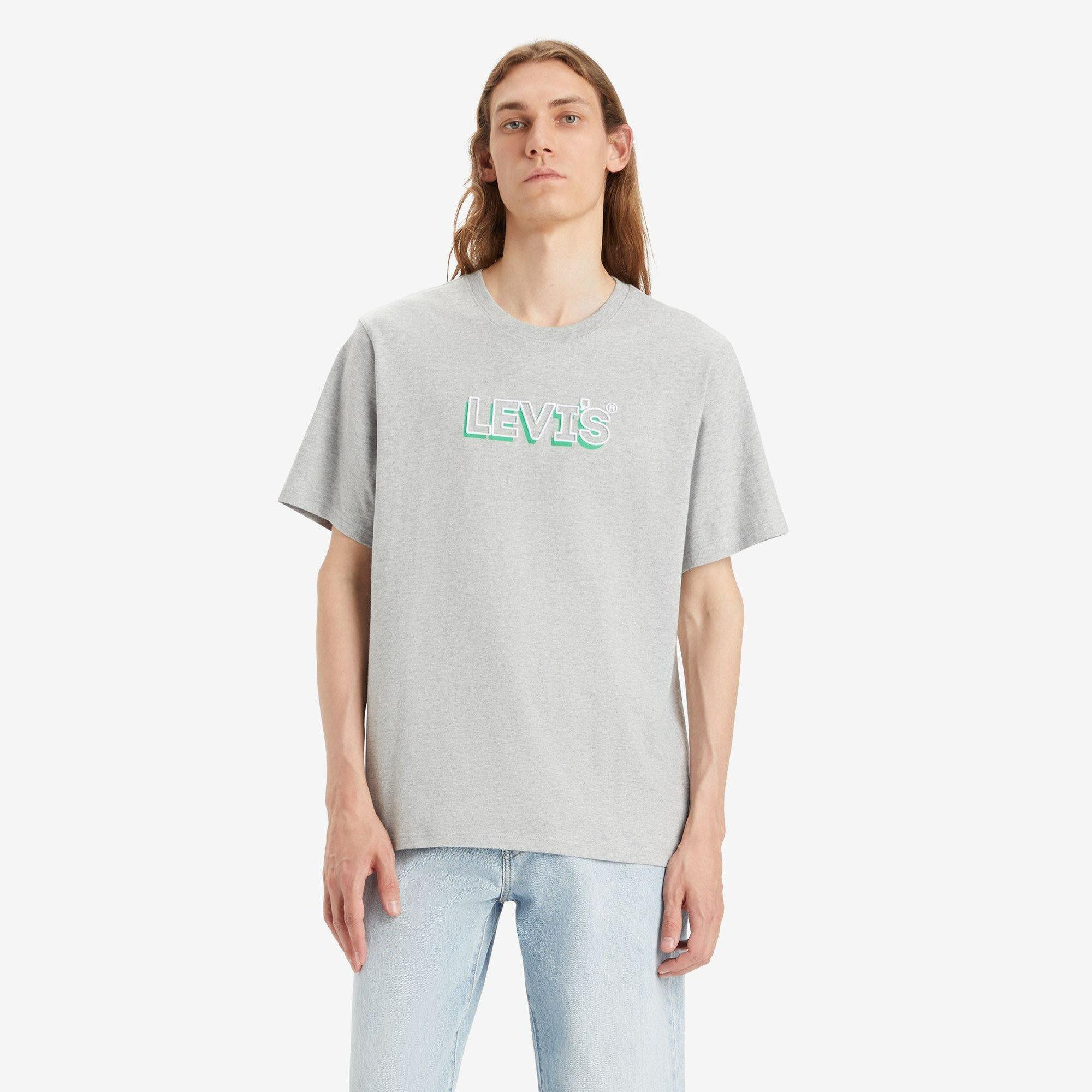 Levis Emblem Headline T Shirt