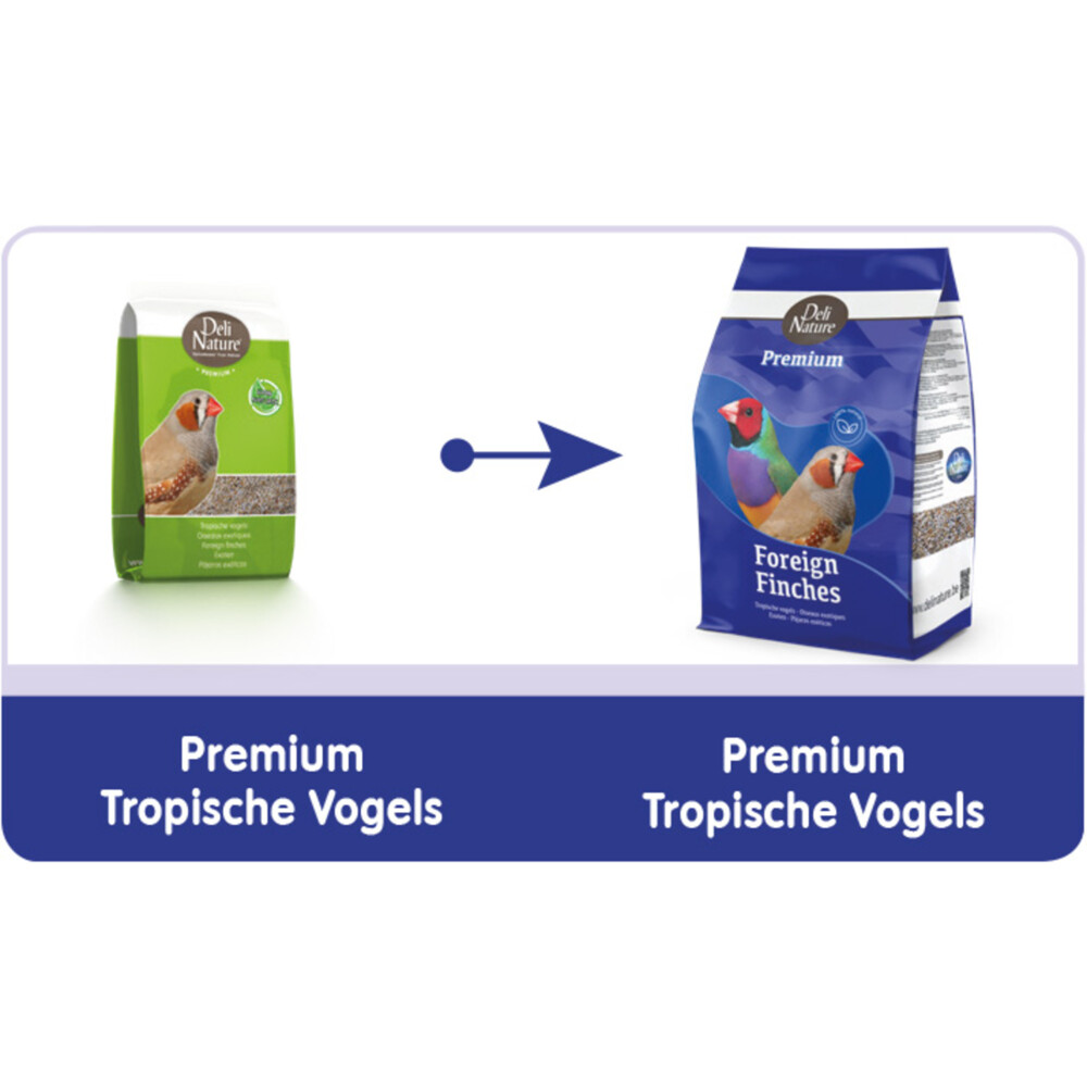 Deli Nature Premium Tropische vogel 1 kg