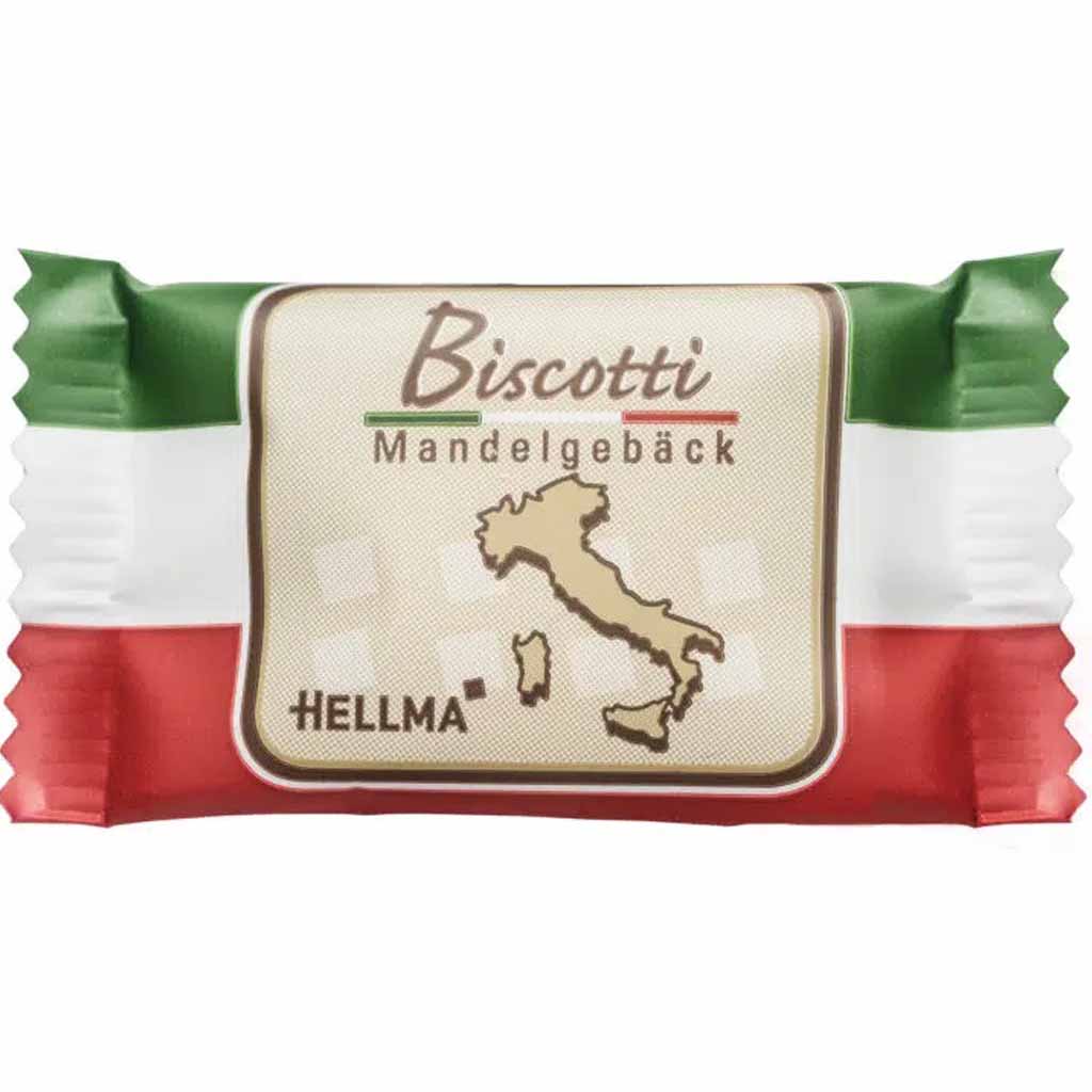 Hellma Biscotti Mandelgebäck 250 Portionen 575g MHD:31.12.25