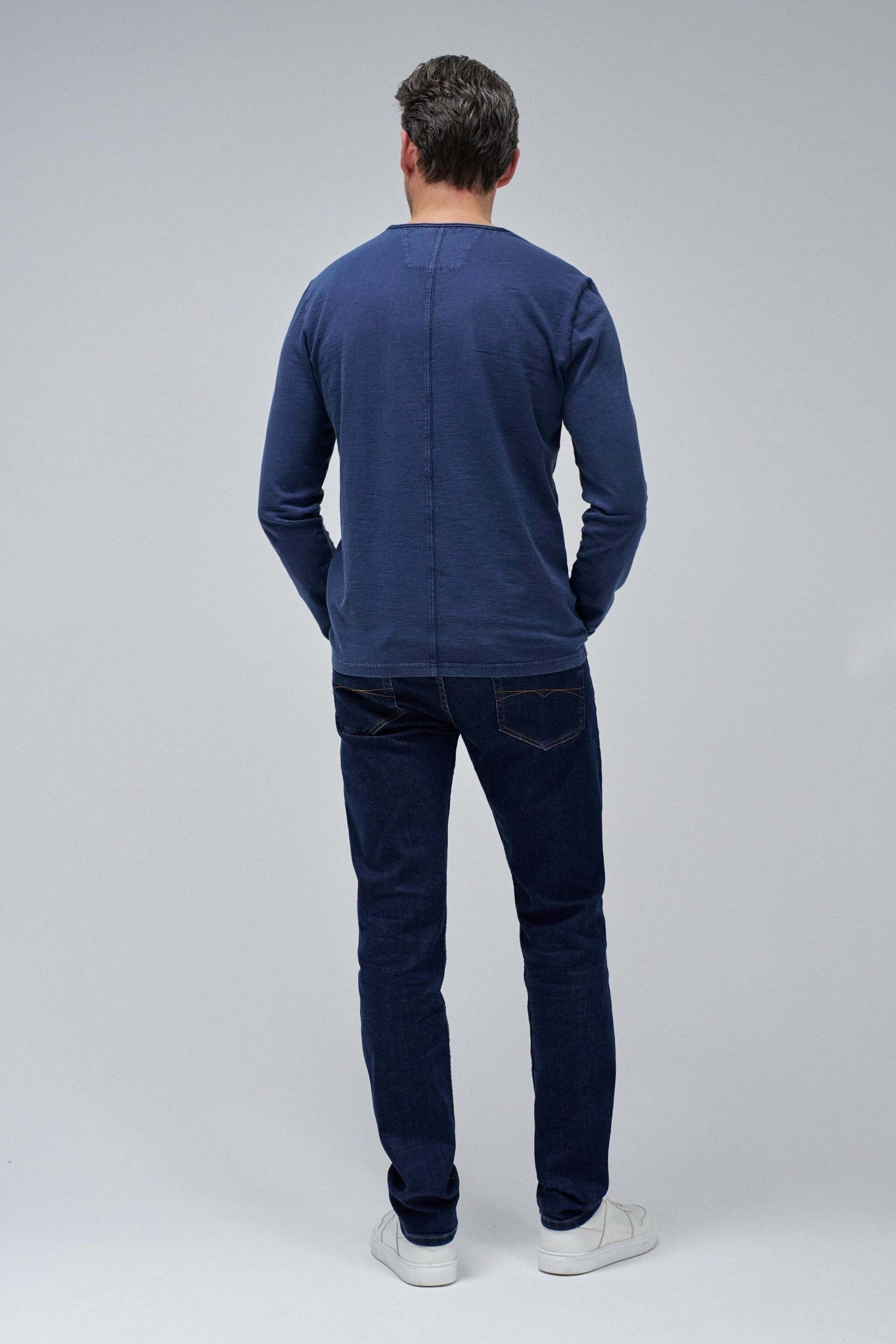 Salsa Langarmshirt »Salsa Jeans Langarmshirt Jersey Longsleeve Serafino«