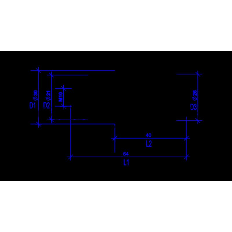 DREHMEISTER Euronozzle LPG Adapter M10 - 74mm