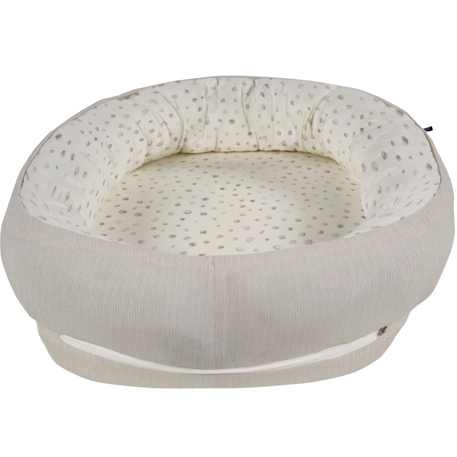 Alvi® Schlummer-Nestchen Jersey Aqua Dot