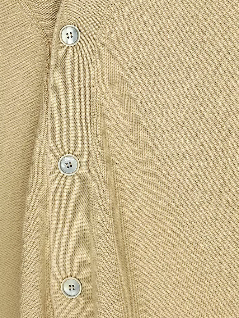 OFFICINE GENERALE Cardigan MILOS camel