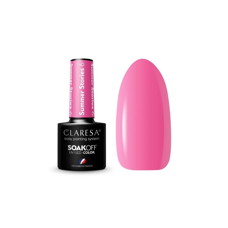 Claresa Summer Stories Hybrid Nagellack /6/ 5 g