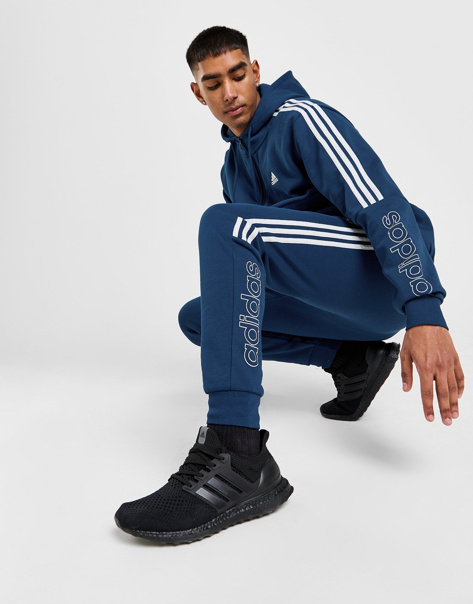 adidas Ensemble de survêtement 3 bandes Homme