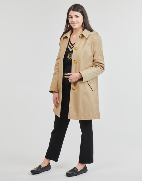 Lauren Ralph Lauren - SB RN CTST L-LINED-COAT Beige