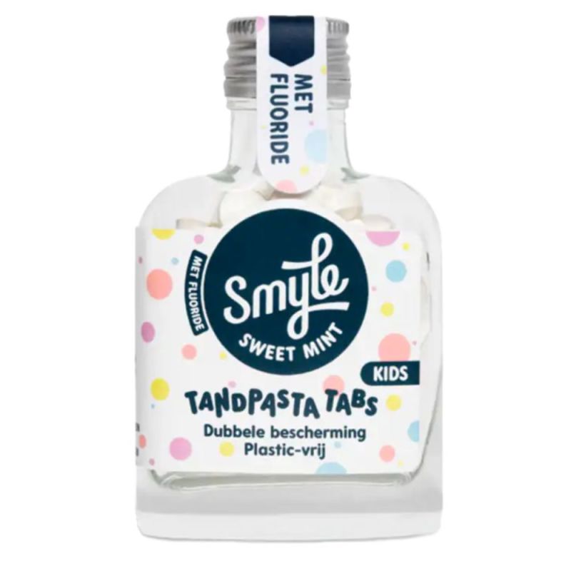 smyle Tandpasta Tabs Mint Fluoride Kids 65 Tabletten