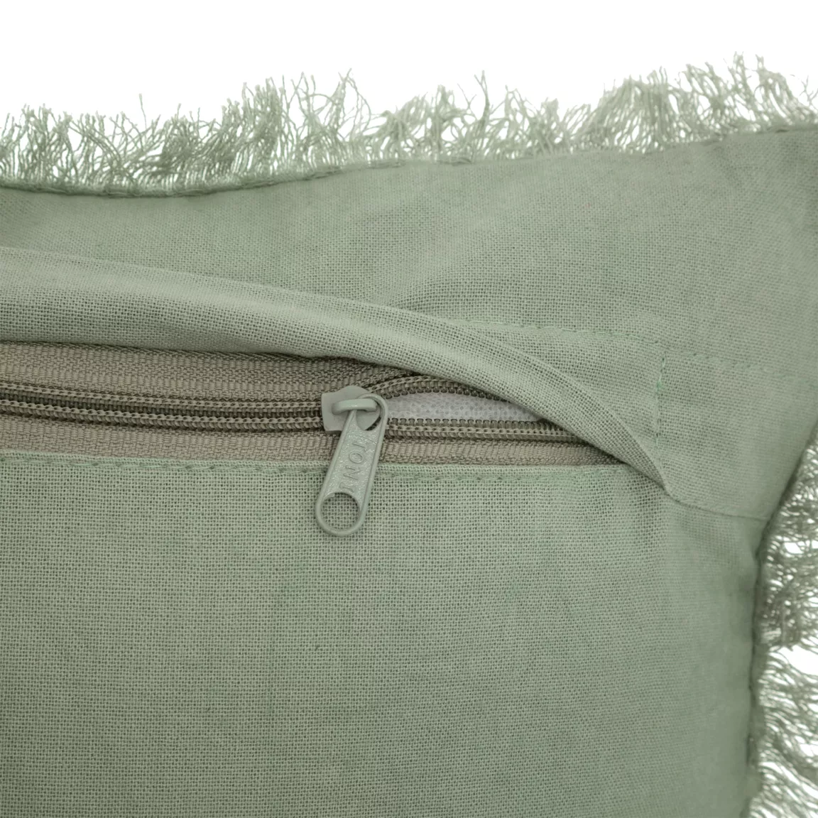 Coussin rectangulaire nid d'abeille (30 x 50 cm) Widdy Vert céladon