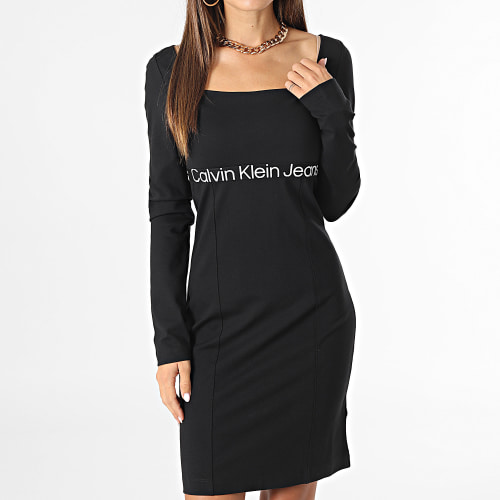 Robe Manches Longues Femme 1989 Noir