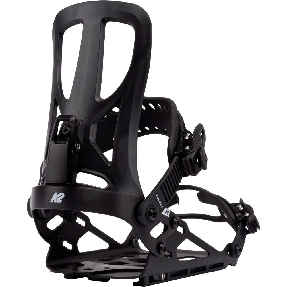 K2 Far Out inkl. Voile Puck Set 23/24 Splitboardbindung schwarz