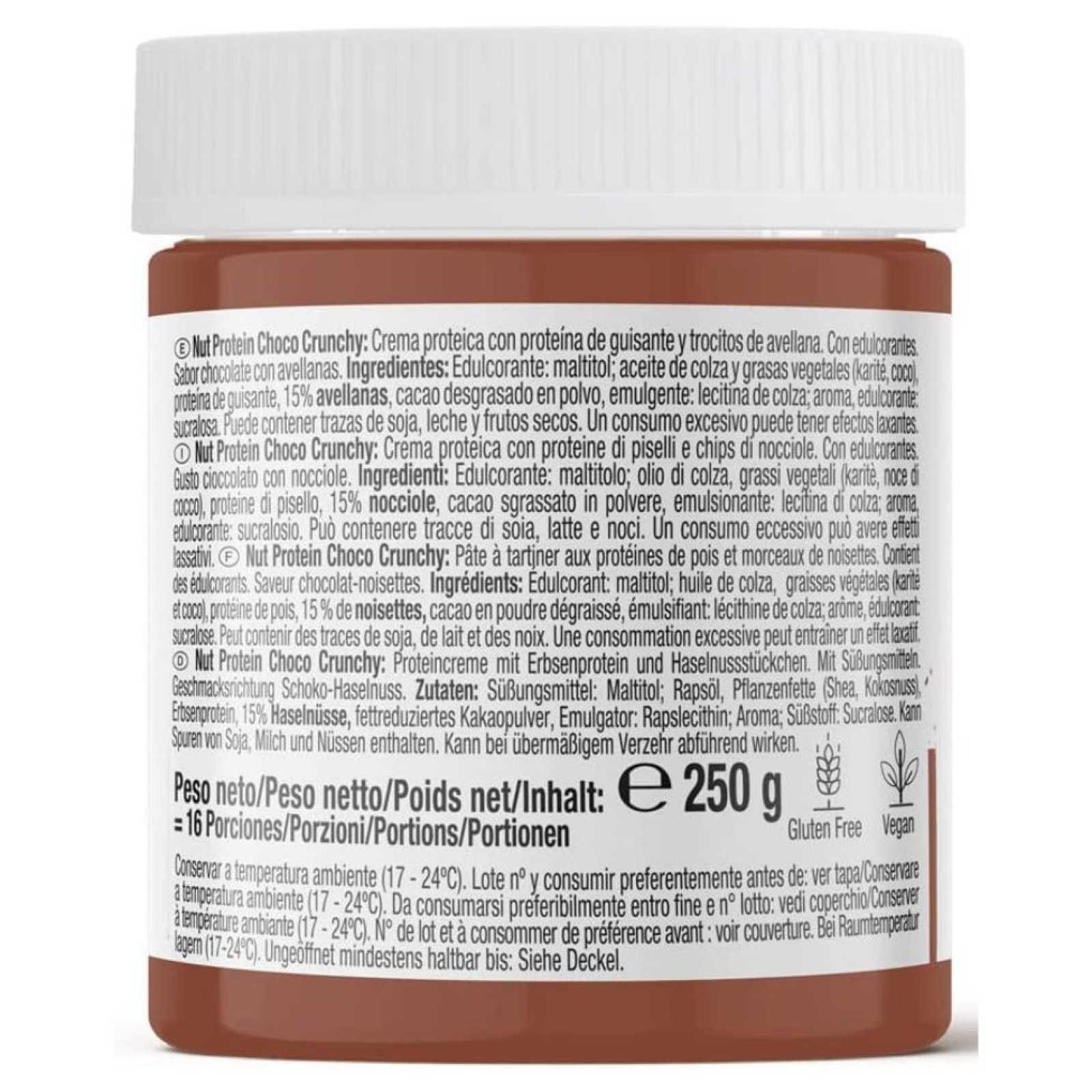 Proteína Crocante de Nozes de Chocolate Weider 250g