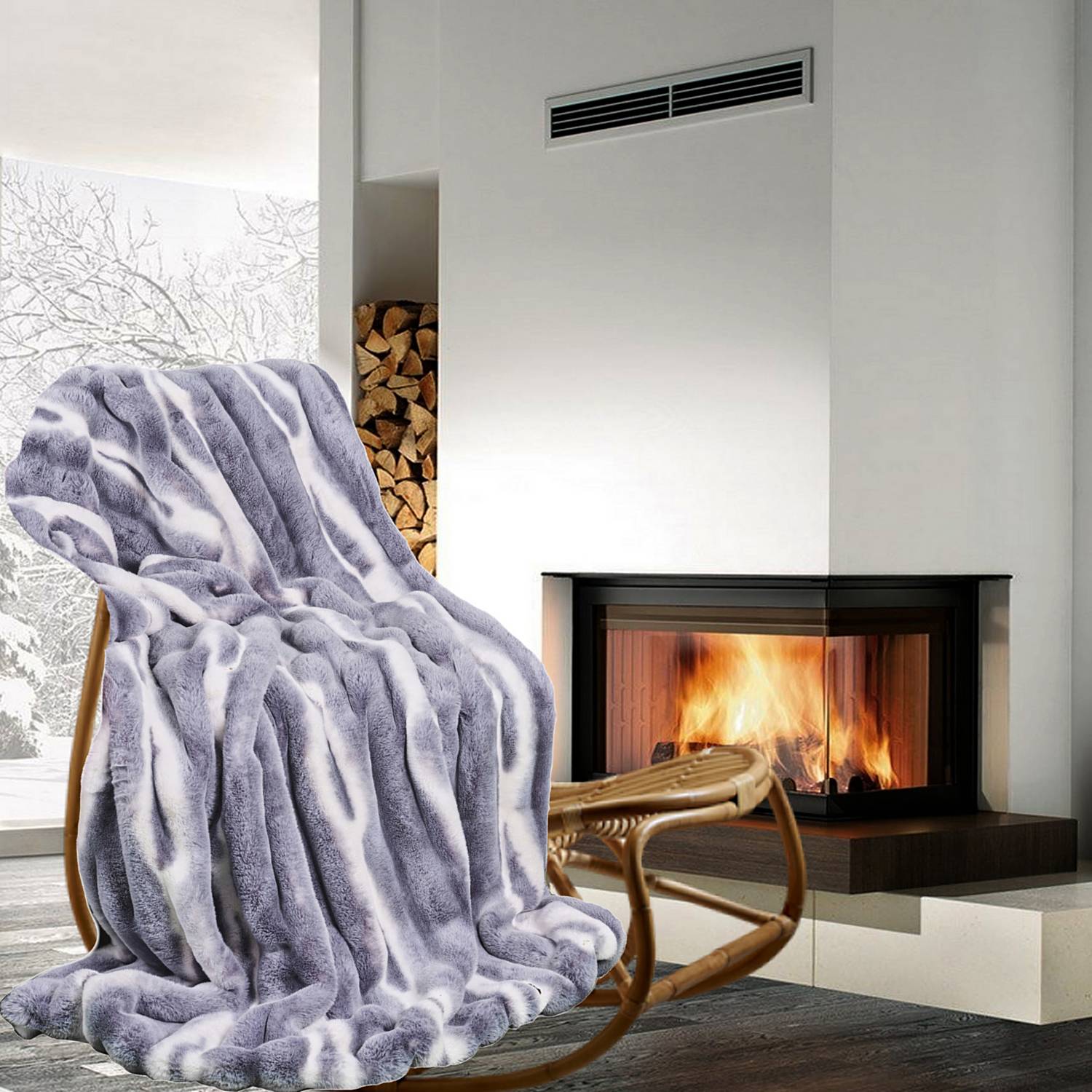 Star Home Webpelz Wohndecke 