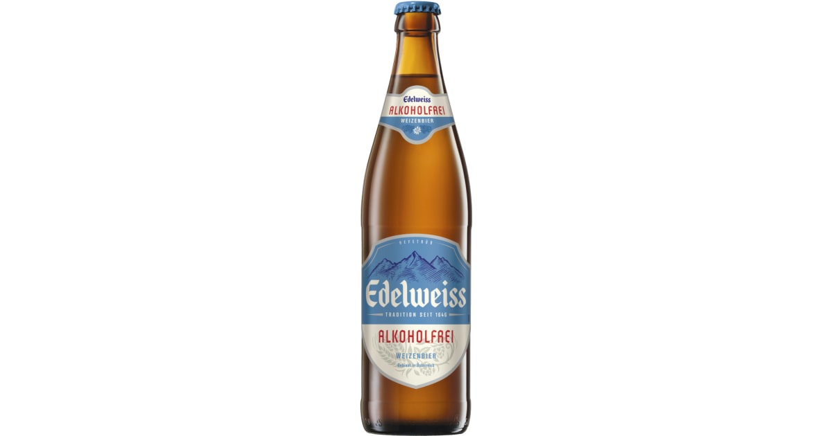 Edelweiss Alkoholfrei 0,5 Liter (Mehrweg)