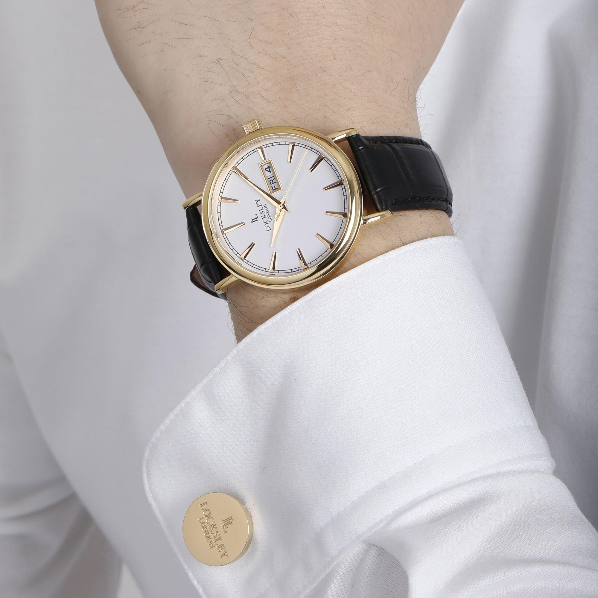Locksley London Stainless Steel Classic Analogue Quartz Watch