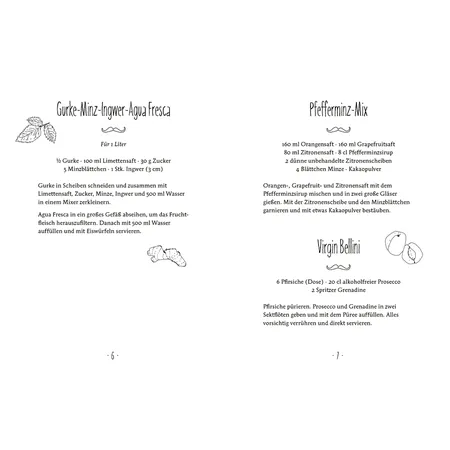Hölker Verlag Der kl. Küchenfreund: Mischen impossible? (Drink-Rezepte)