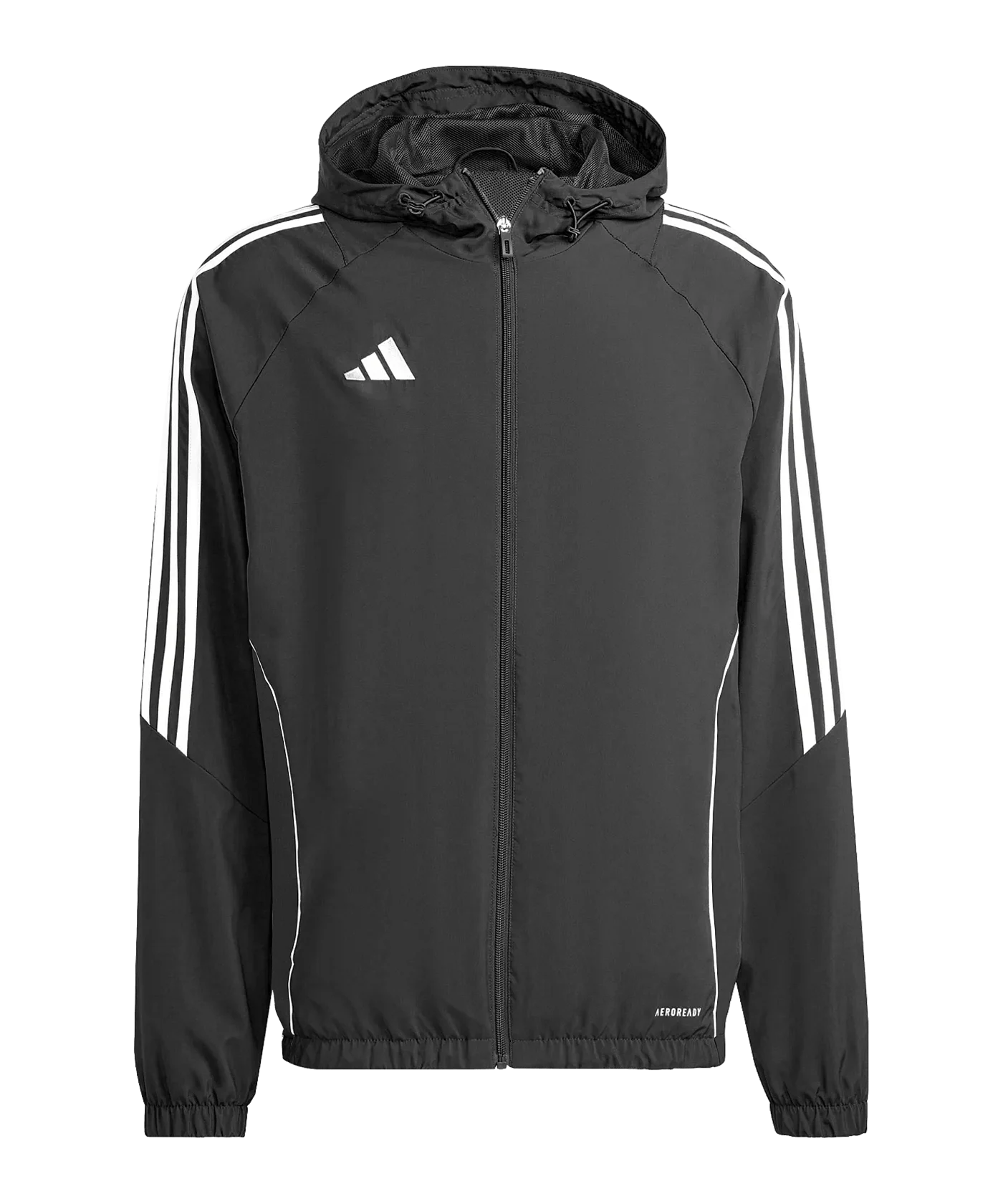 adidas Tiro 24 Windbreaker Kids Schwarz Weiss