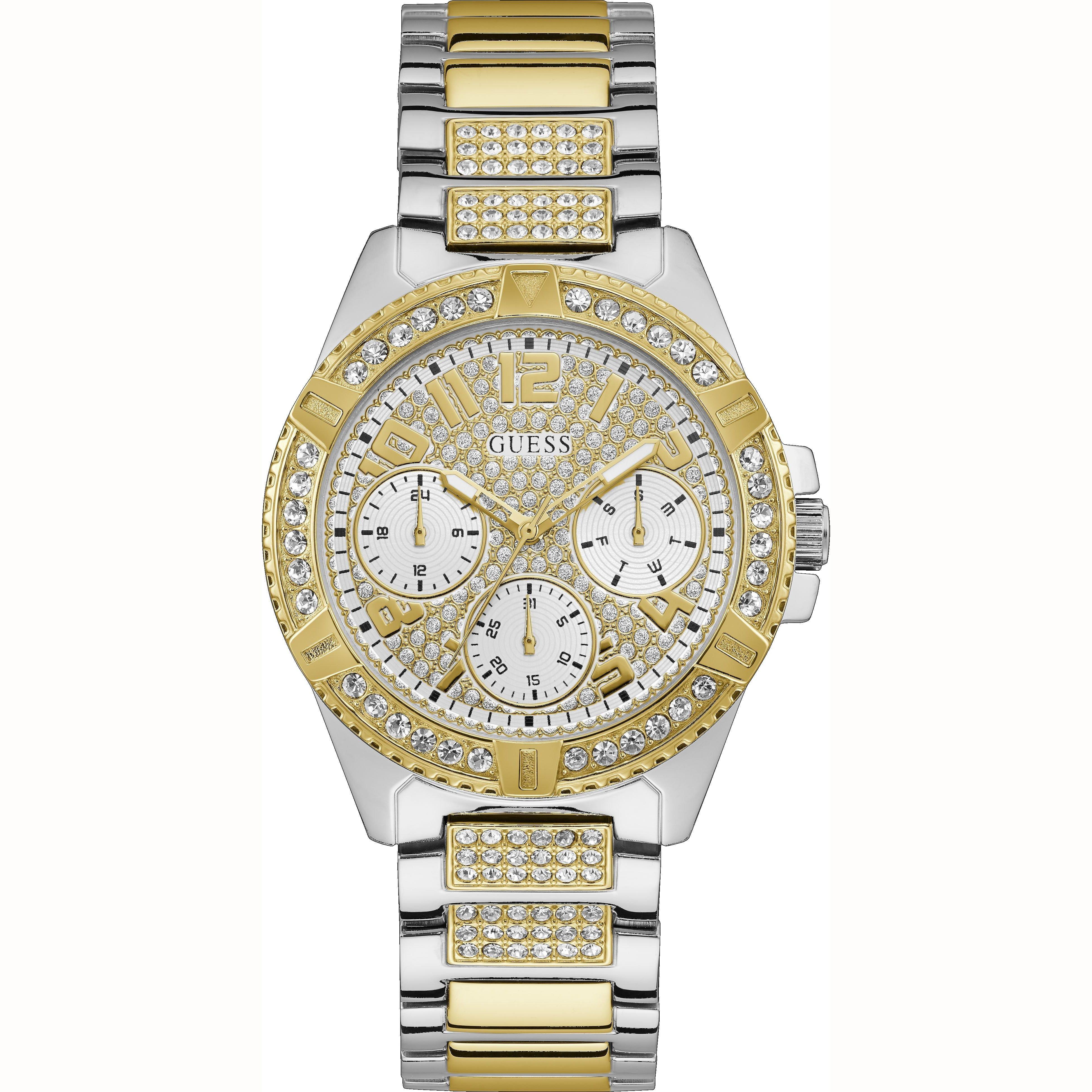 Guess Stainless Steel Fashion Analogue Quartz Watch