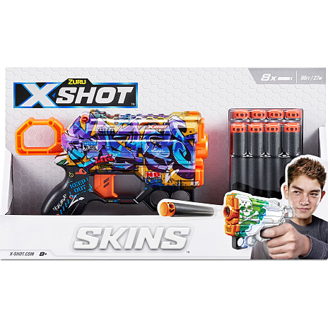 XSHOT Skins blaster - flere varianter - assorteret