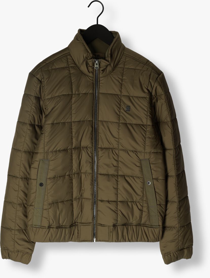 G-STAR RAW groene g-star raw gewatteerde jas meefic quilted jkt
