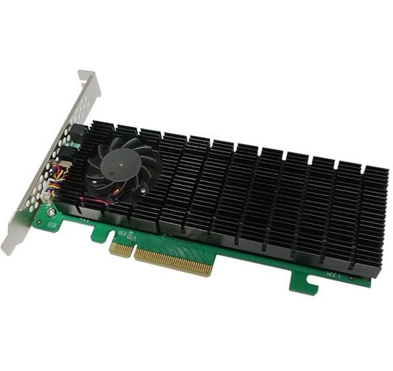 RAID-Controller SSD6202A PCI-Ex8v3 - 2x M.2 NVMe, bootfähig<br>SSD6202A Treiberloser, bootfähiger 2x M.2 PCIe Gen3 x8 NVMe RAID Controller