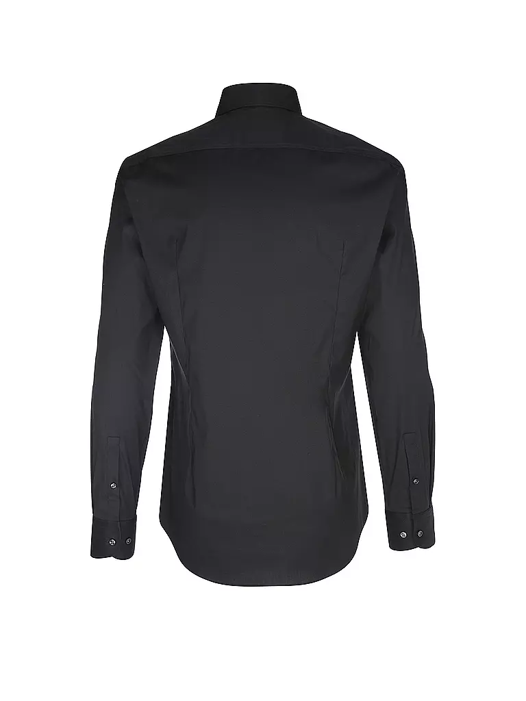 BOSS Hemd Slim Fit P-HANK schwarz